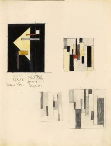 Walter Dexel — Kompositionen (XVII. 1923)
