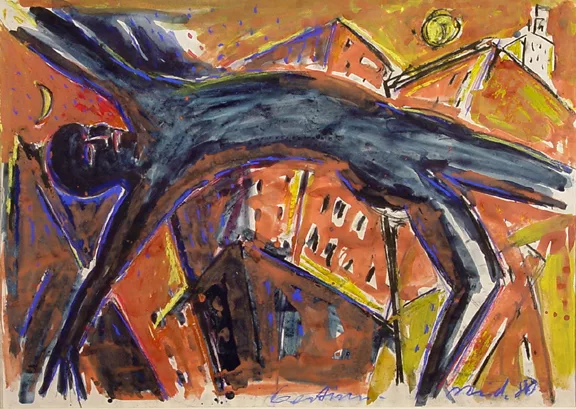Helmut Middendorf — Gestirn, 1980