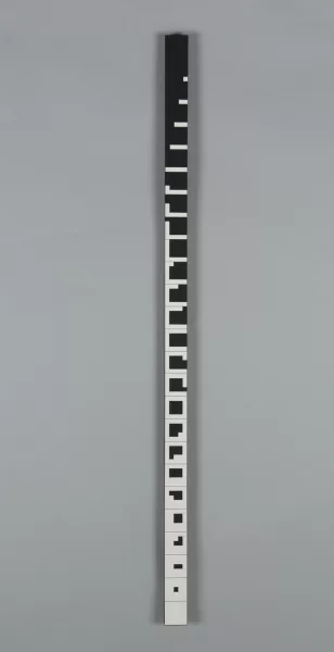 Ryszard Winiarski — Vertical Game 5x5 - Centrifugitiv Spiral Rule, 1981