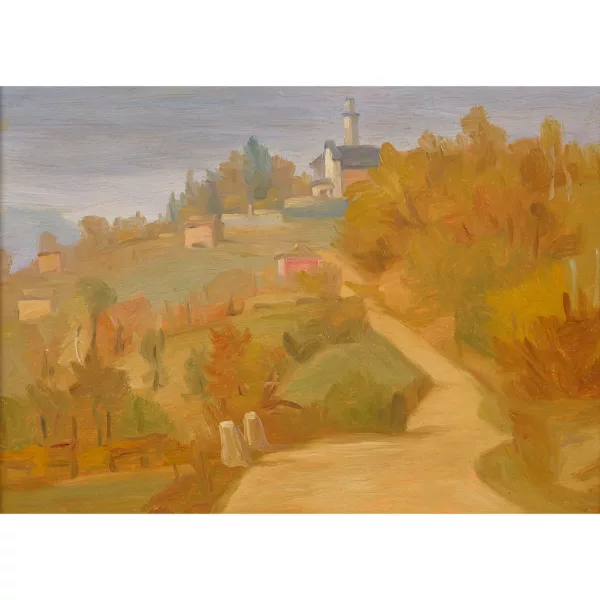 Antonio Calderara — "La chiesa di Vaciago".