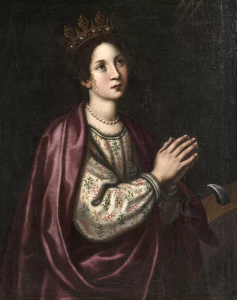 Francesco Curradi — Attribué à Francesco Curradi — "Sainte-Catherine d'Alexandrie",