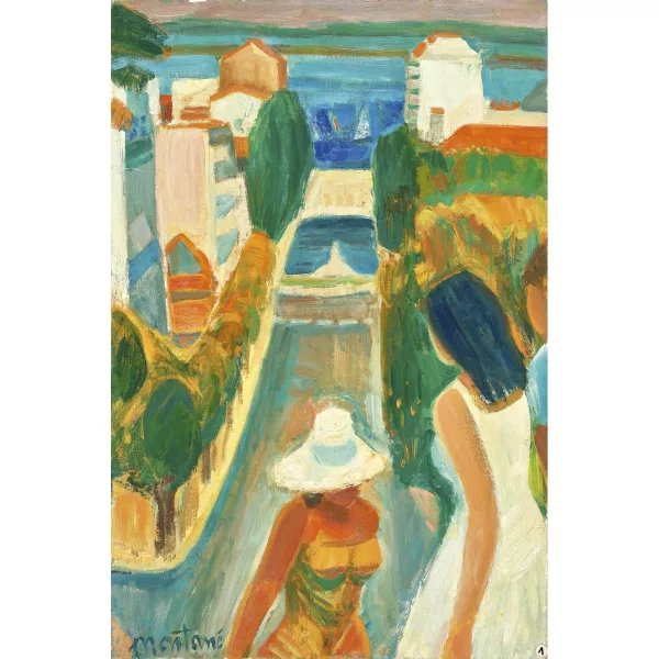 Roger Montané — Stadt am Meer.