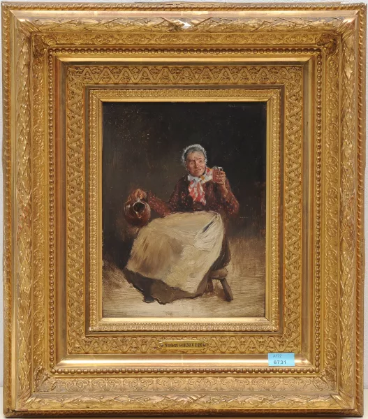Norbert Gœneutte — Die Trinkerin