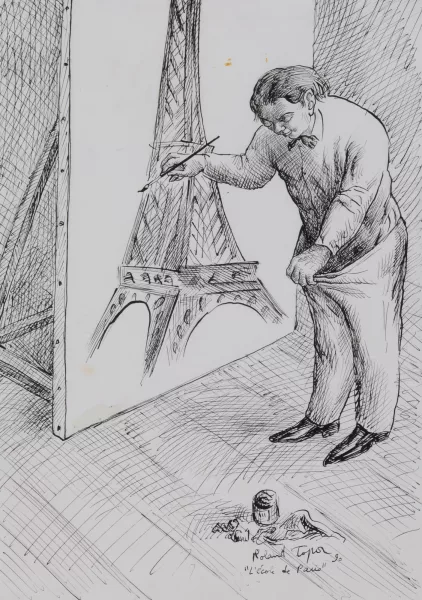 Roland Topor — L'école de Paris, 1990