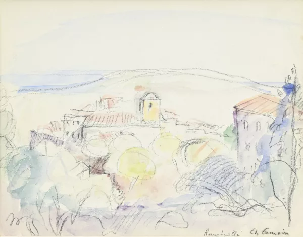 Charles Camoin — "Vue de Ramatuelle"
