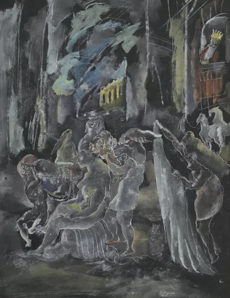 Jules Pascin — David et Bethsabée