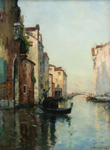 Maurice Bompard — Canal à Venise