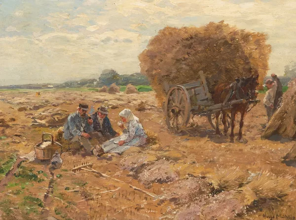 Hugo Mühlig — Heuernte