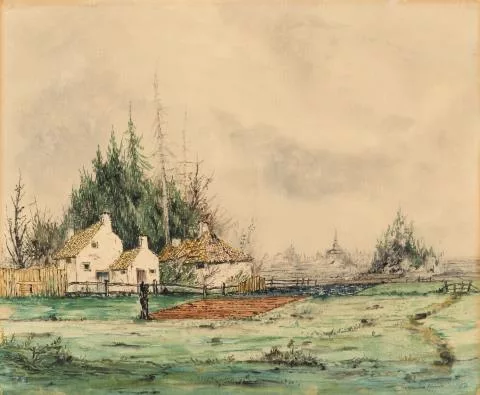 Franz Radziwill — Blick auf Varel