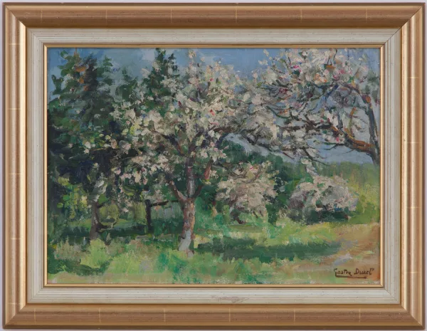 Gaston Durel — Verger en fleurs