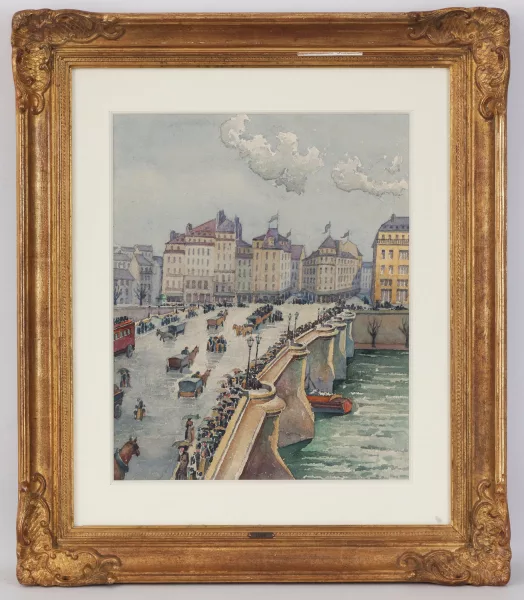 Maximilien Luce — Le Pont neuf