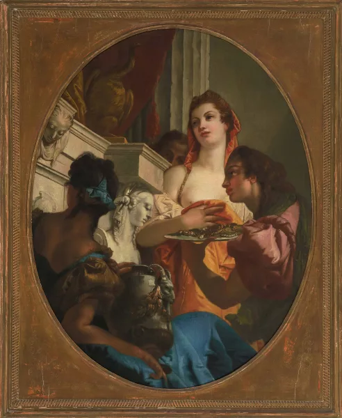 Giambattista Tiepolo — Kopie Römische Matronen bringen der Juno Opfergaben dar