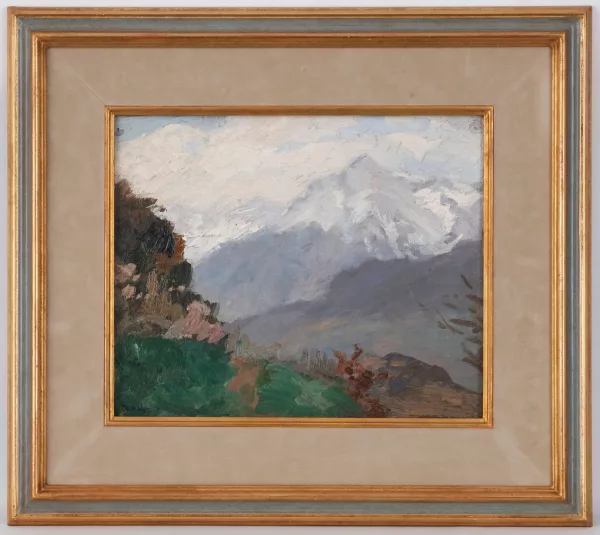 Alfred Philippe Roll — Sommet enneigé