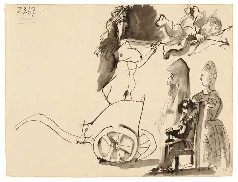 Pablo Picasso — Char et personnages