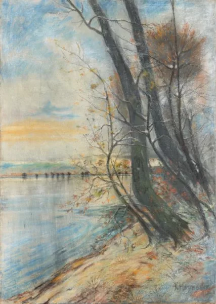 Karl Hagemeister — Märkische Seenlandschaft (Schwielowsee in Brandenburg)