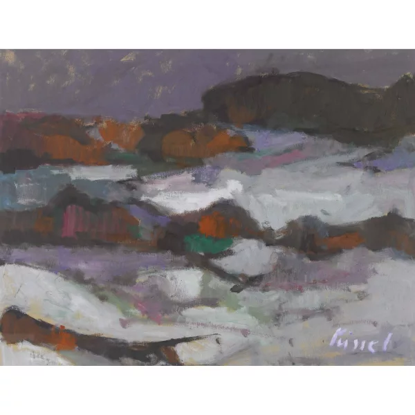 Gernot Kissel — "Winterlandschaft".