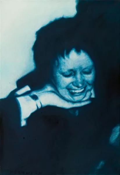 Gottfried Helnwein — Ohne Titel (Ulrike Meinhof)