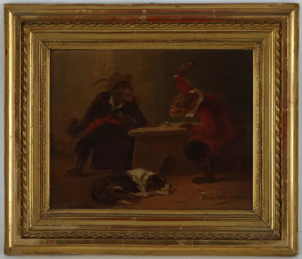 Zacharie Noterman — Zacharie Noterman (c.1820-1890), \\Deux singes\\,