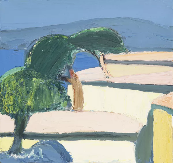 Roger Mühl — Les toits roses