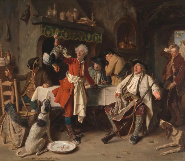Louis Georges Brillouin — Nach der Jagd