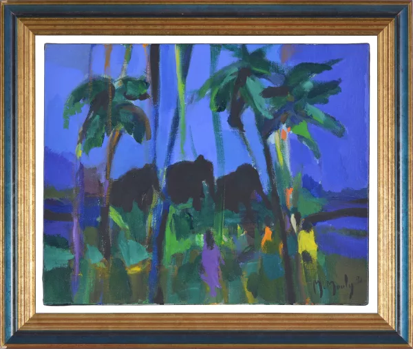 Marcel Mouly — Eléphants sauvages à Sri Lanka"