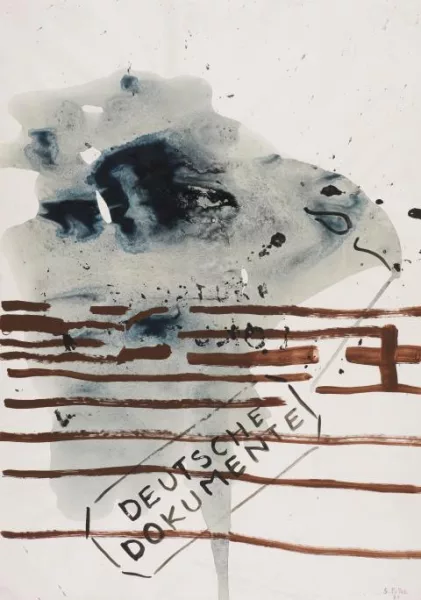 Sigmar Polke — Ohne Titel (Deutsche Dokumente)