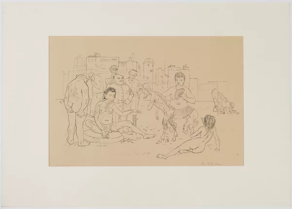 Rudolf Schlichter — Audienz,