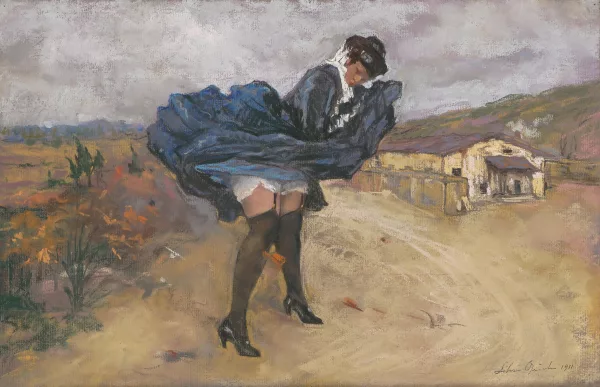 Silvio Bicchi — Der Windstoss