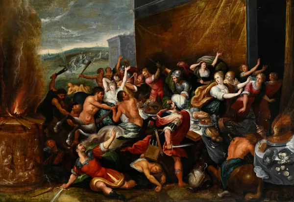 Frans Francken the Younger — Atelier de Frans II Francken — Combat des Centaures
