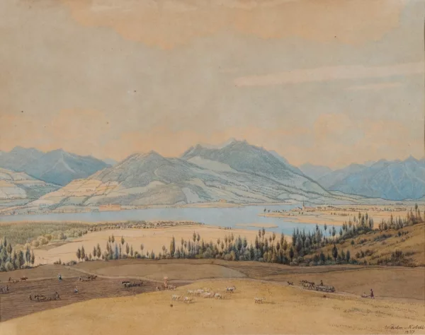 Wilhelm von Kobell — Tegernsee, 1837