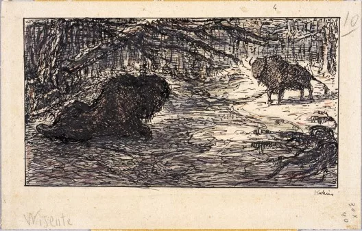 Alfred Kubin — Wisente