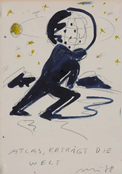 Helmut Middendorf — Atlas, erträgt die Welt, 1978