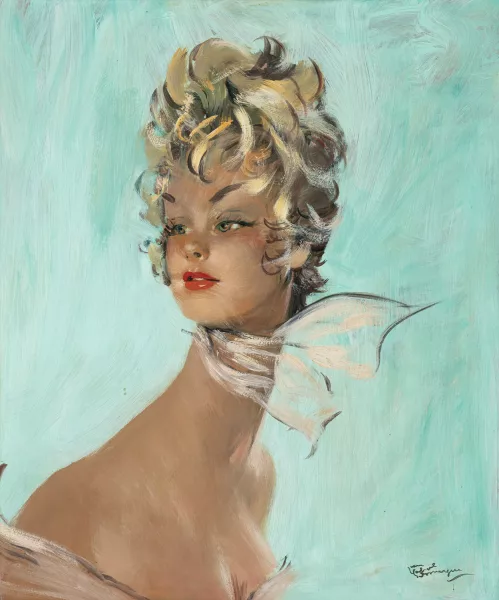 Jean-Gabriel Domergue — "Nadine",