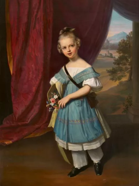 Carl Christian Vogel von Vogelstein — Portrait der Prinzessin Elisabeth von Sachsen