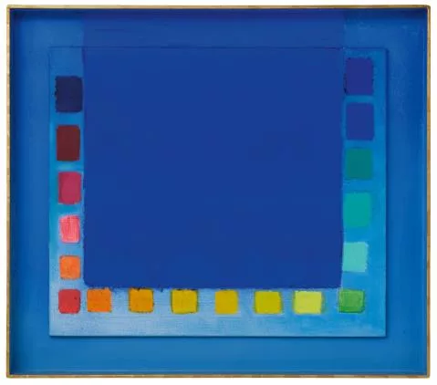 Heinz Mack — Die Palette des Malers (Chromatische Konstellation)