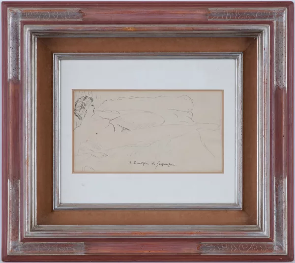 André Dunoyer de Segonzac — L'odalisque