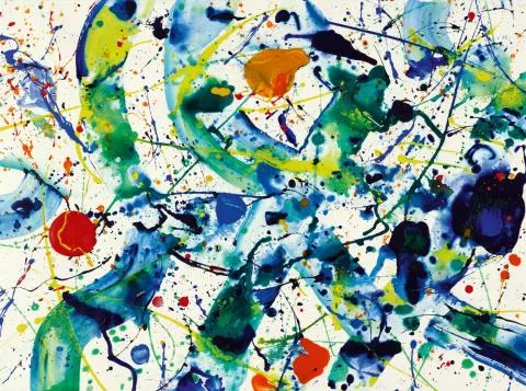 Sam Francis — Ohne Titel (SF 92-17)