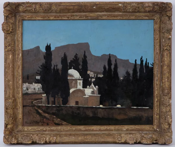 Roland Oudot — Eglise à Lindos