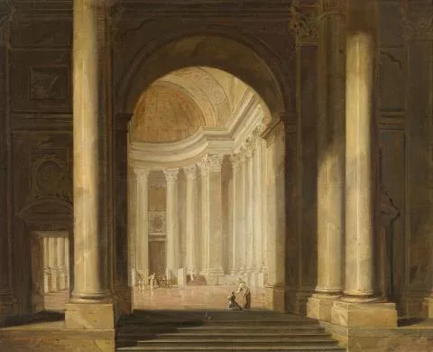 Salomon de Bray — Tempelgang Mariens