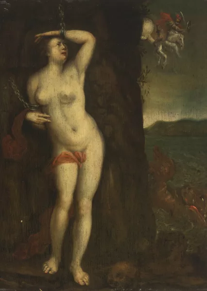 Jacob de Backer — Nachfolger Perseus befreit Andromeda