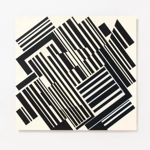 Günter Fruhtrunk — Jardin d'un Monastère. Etüde No.1