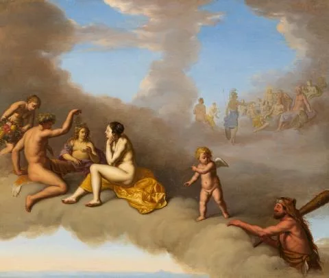 Daniel Vertangen — Götterversammlung mit der Apotheose des Herkules