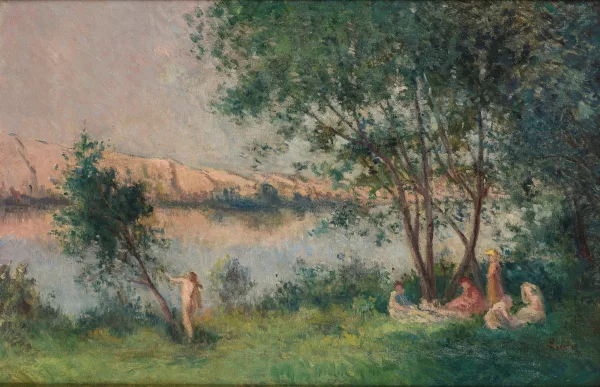 Maximilien Luce — "Le déjeuner Champêtre"