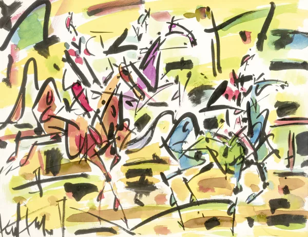 Eugène Paul — "Joueurs de Polo",