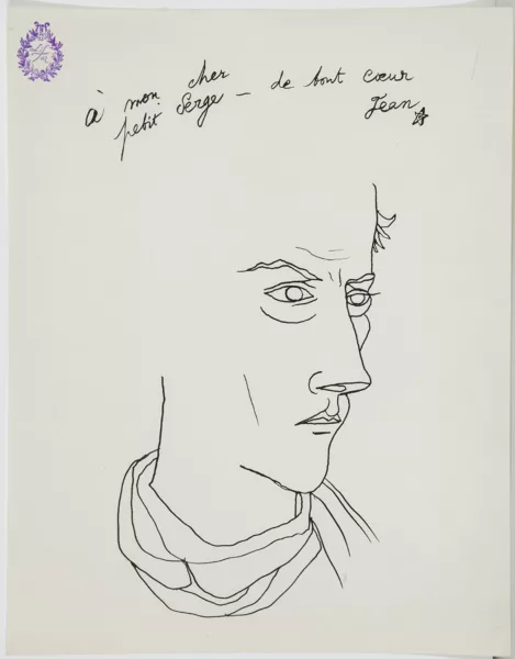 Jean Cocteau — Autoportrait