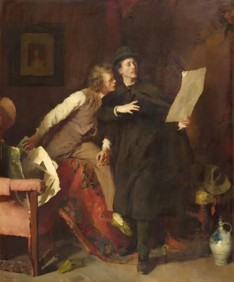Wilhelm Leibl — Ein Kritiker