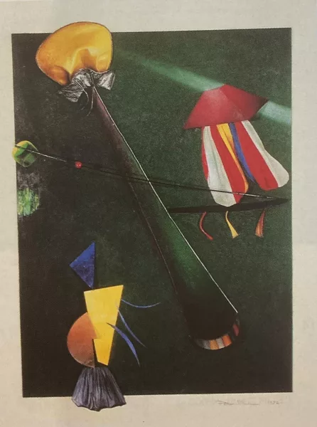 Peter Phillips — Study for Gefährliches Spiel 8, 1982