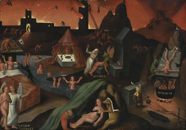 Jérôme Bosch — Les sept péchés capitaux