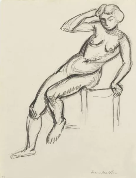 Henri Matisse — Jeune femme assise