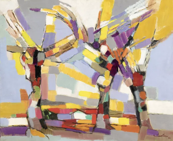 Jean Chevolleau — "Les 3 arbres",